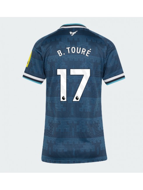 Newcastle United Bazoumana Toure #17 Replika Borta Kläder Dam 2026-27 Kortärmad Newcastle United Bazoumana Toure #17 Replika Borta Kläder Dam 2026-27 Kortärmad